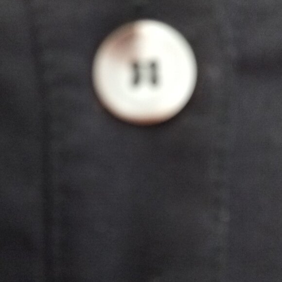 ESQUALO black cotton/linen tiered dress with puff sleeves - Picture 7 of 12